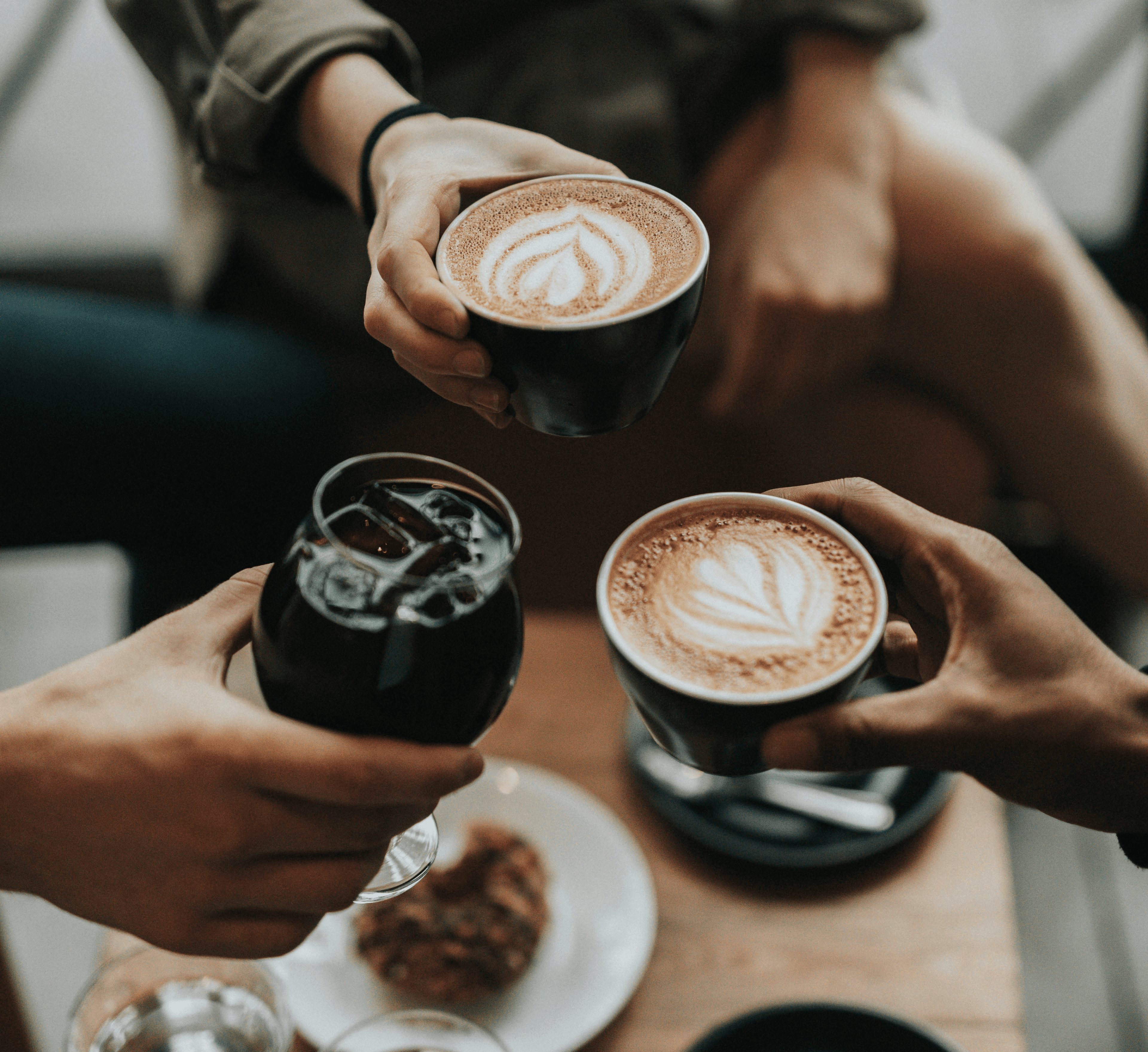 Coffee brewing and latte art